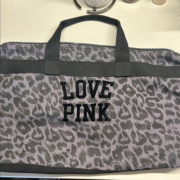 Victoria's Secret Handbags - Victoria Secret Pink Vintage Duffle Bag